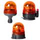 Girofar 12/24V, h155, 8 LED-uri, prindere in 3 suruburi, Vega 8093/a/P SACEX