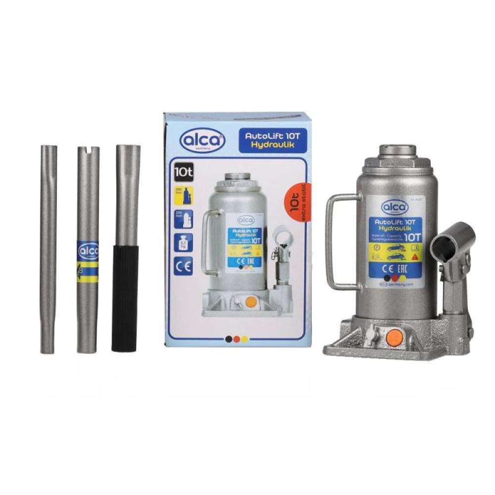 Cric hidraulic 10T,  20-39cm, TUV, 432.21 Alca