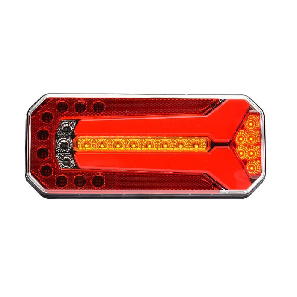Lampa spate 236x104, 6 functii, pozitie, frana, semnalizare, ceata si mers inapoi, catadioptru,  W150 1111 L/P Was