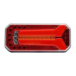 Lampa spate 236x104, 6 functii, pozitie, frana, semnalizare, ceata si mers inapoi, catadioptru,  W150 1111 L/P Was