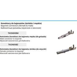 Papuc electric baioneta tata pentru Mufa Bayonet TkonekBM Horpol