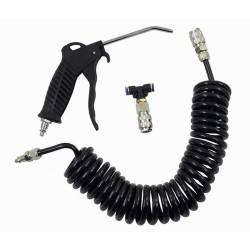 Furtun cu pistol aer cabina 5m/8mm, 13ATM, cu mufa T  3/8