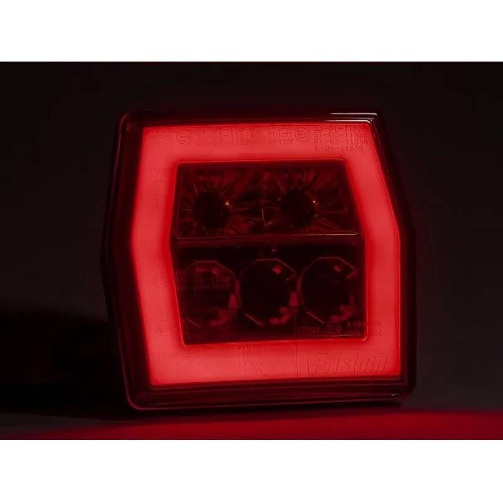 Lampa spate 99.6x93, 3 functii, LED, Neon, FT-122 Fristom Lampa spate 99.6x93, 3 functii, LED, Neon, FT-122 Fristom