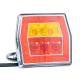 Lampa spate 99.6x93, 3 functii, LED, Neon, FT-122 Fristom Lampa spate 99.6x93, 3 functii, LED, Neon, FT-122 Fristom