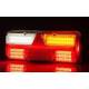 Lampa stop 400x153, 6 functii, LED, dreapta, mufa AMP, Kingpoint FT-500-26 LED Fristom Lampa stop 400x153, 6 functii, LED, dreapta, mufa AMP, Kingpoint FT-500-26 LED Fristom