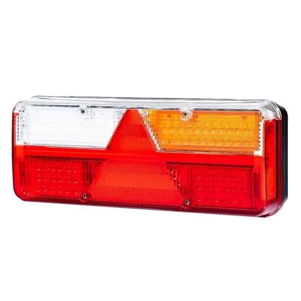 Lampa stop 400x153, 6 functii, LED, dreapta, mufa AMP, Kingpoint FT-500-26 LED Fristom Lampa stop 400x153, 6 functii, LED, dreapta, mufa AMP, Kingpoint FT-500-26 LED Fristom
