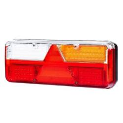 Lampa stop 400x153, 6 functii, LED, dreapta, mufa AMP, Kingpoint FT-500-26 LED Fristom