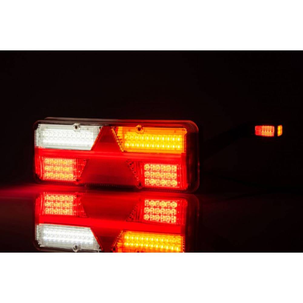 Lampa stop 400x153, 6 functii, dreapta, mufa Kingpoint FT-500-236 LED Fristom