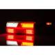Lampa stop 400x153, 6 functii, dreapta, mufa Kingpoint FT-500-236 LED Fristom