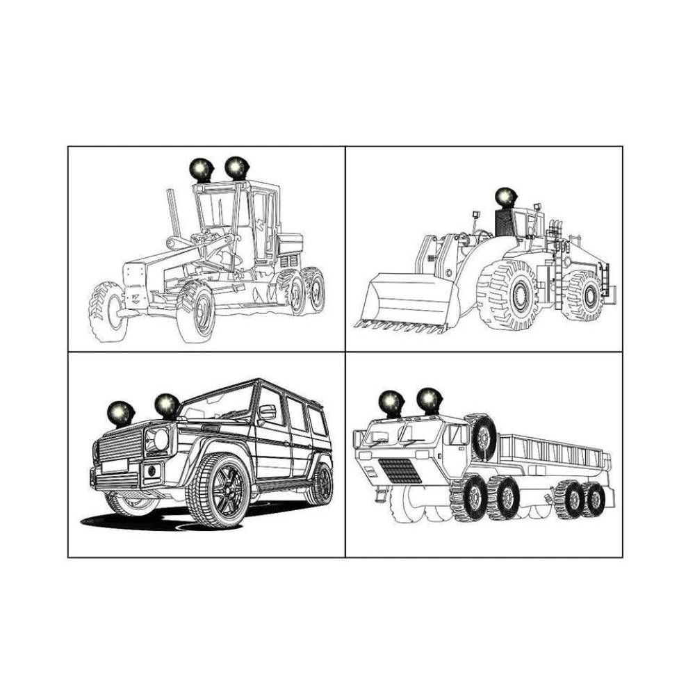 Proiector faza lunga fi140, LED, 45W, 5400lm, Truck Led L0073