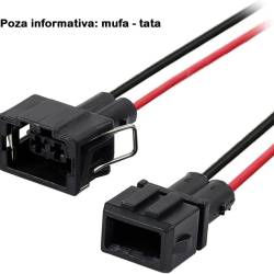 Mufa mama pentru soclu bec pozitie T10 (W5W) cu agrafa, WTY-Md 013 Fristom