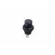 Buton pornire cu revenire, plastic, negru, 24V Ka-E4014