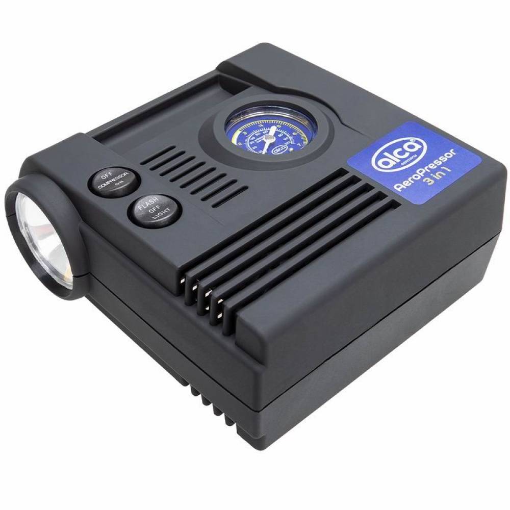 Compresor aer 12V, 3 in 1, 300psi, cu lanterna 233.00 Alca