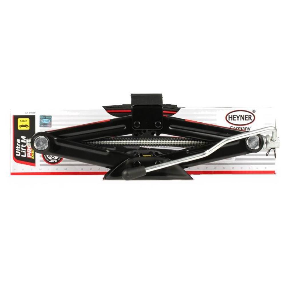 Cric foarfeca, 1.5T, 25-38cm, cu manivela, husa depozitare, Ultralift M Pro, 347.15 Heyner