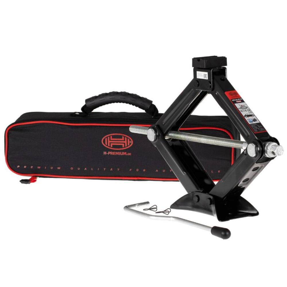 Cric foarfeca, 1.5T, 25-38cm, cu manivela, husa depozitare, Ultralift M Pro, 347.15 Heyner