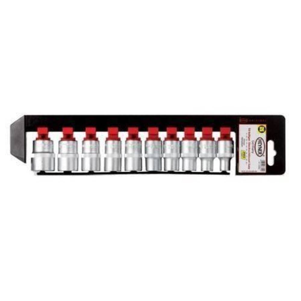 Set chei tubulare 8-22 HexBallS11, 11 bucati, 1/2