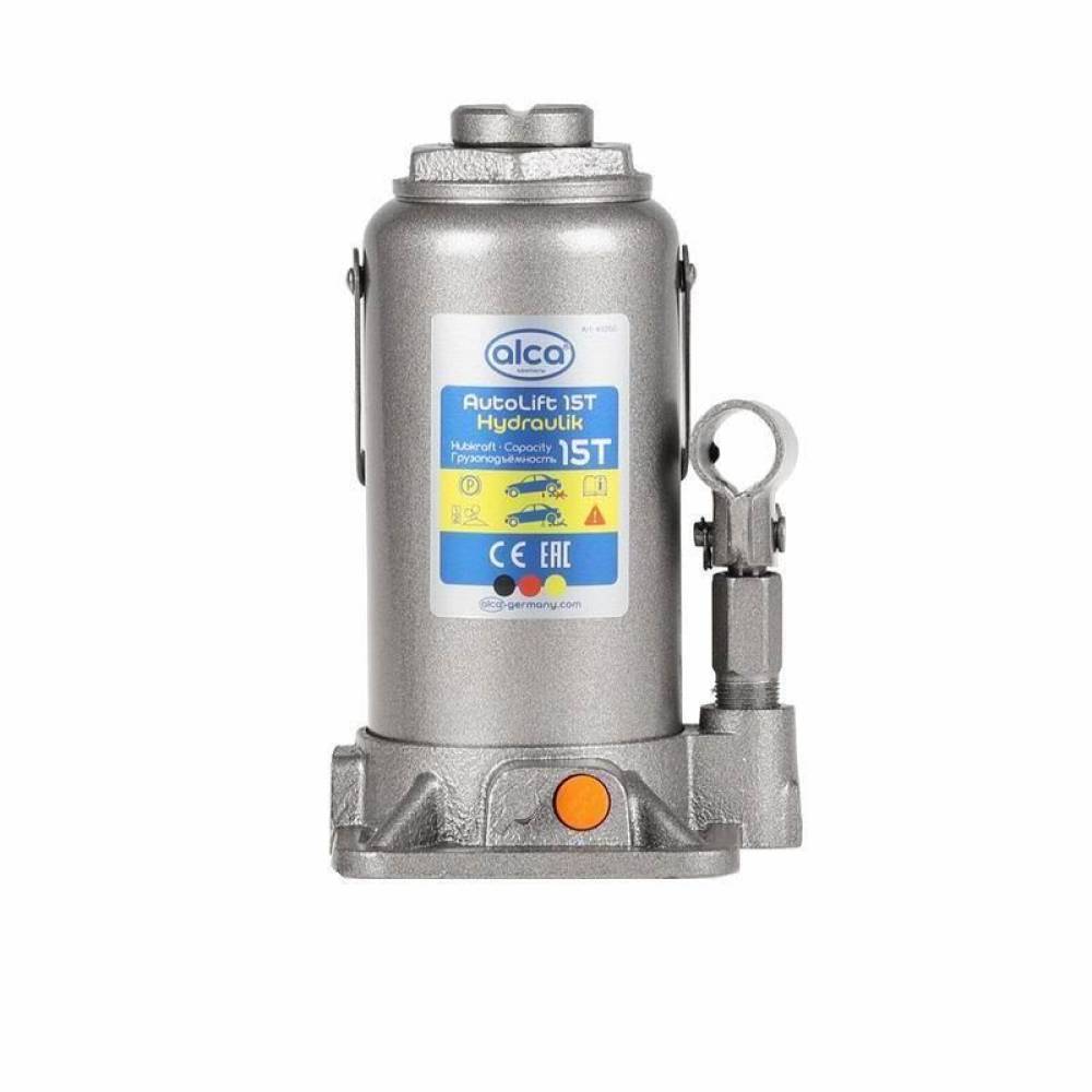 Cric hidraulic 15T, cursa ridicare de la 225 la 425mm, cu maner,  433.15 Alca