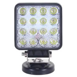 Proiector lucru 105x105, LED, 10-30V / 48W, 3120lm, spot,48SQ