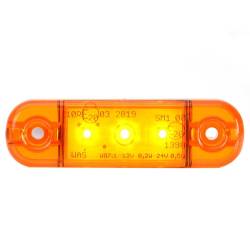 Lampa gabarit 84x24, LED, slim, galbena, W97.1 708 Was Lampa gabarit 84x24, LED, slim, galbena, W97.1 708 Was