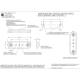 Lampa gabarit 84x24, LED, slim, galbena, W97.1 708 Was