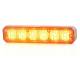 Proiector stroboscopic 12/24V h 32.8x146.5, 6 LED-uri, grila, W117, 898.1 Was