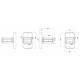Lampa gabarit brat 87mm, LED, 3 functii, W168.3 1169 Was