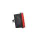 Lampa stop 465x130, 7 functii cu numar, LED si bec, hibrid, stanga W26DzL 662Sz Was