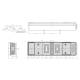 Lampa stop 465x130, 7 functii, LED si bec, hibrid, dreapta, W26DzP 663Sz Was