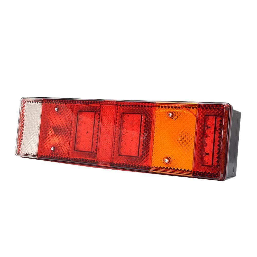 Lampa stop 465x130, 7 functii, LED si bec, hibrid, dreapta, W26DzP 663Sz Was