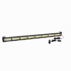 Proiector stroboscopic 88cm, LED, galben 12-24V, 823-8COB HLUC