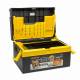 Ladă scule mică 380x220x270 mm cu sertar și tavă mobilă 10946A HANDY