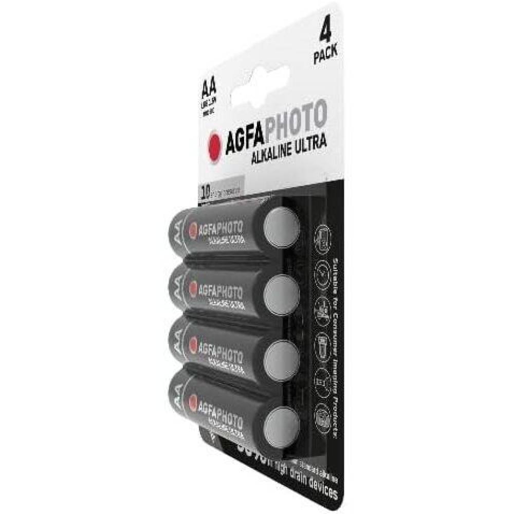 Baterie alcalina AGFA ULTRA LR06, set4b, AA (R6) MN1500 APUAA / A821887
