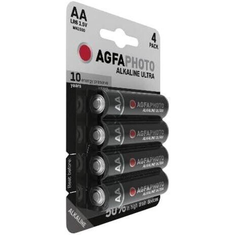Baterie alcalina AGFA ULTRA LR06, set4b, AA (R6) MN1500 APUAA / A821887