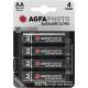 Baterie alcalina AGFA ULTRA LR06, set4b, AA (R6) MN1500 APUAA / A821887