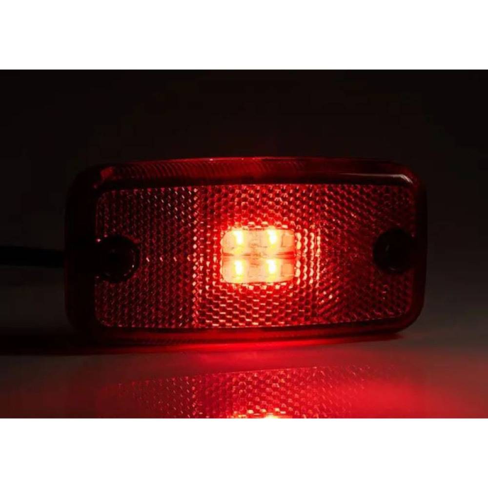 Lampa gabarit 110x54, LED, rosie, compatibila Iveco, FT-019C Fristom