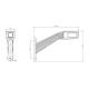 Lampa de gabarit cu brat 190mm, cotit la 45°, LED, 3 functii, dreapta FT-145-P Fristom