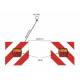 Set lampi remorca cu placi reflectorizante, cablu 7.5m, RLT01-01 Fristom