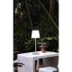 Veioza cu incarcare solara si USB, cu senzor lumina, intrerupator, baterie 3.7V, 1200Mah, aurie, Garden Of Eden 69931