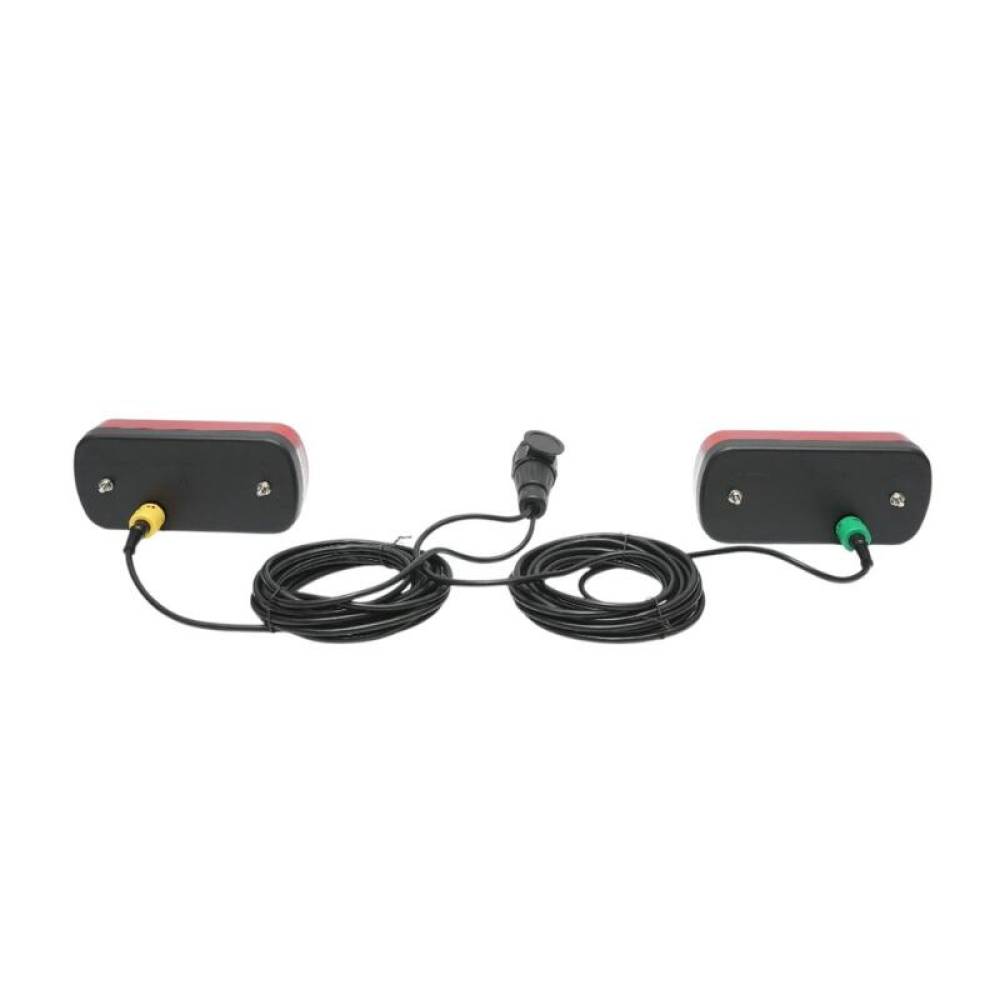 Kit lampi remorca 215X100, 6 functii, mi,ce,nr, cablaj 5.5m, fisa 13 pini, BK69430