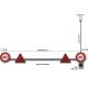 Kit lampi remorca cu bara fixa, cablu 10m, RLB05-01 Fristom