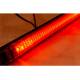 Lampa gabarit 255x24, LED, rosie, LD473 Horpol