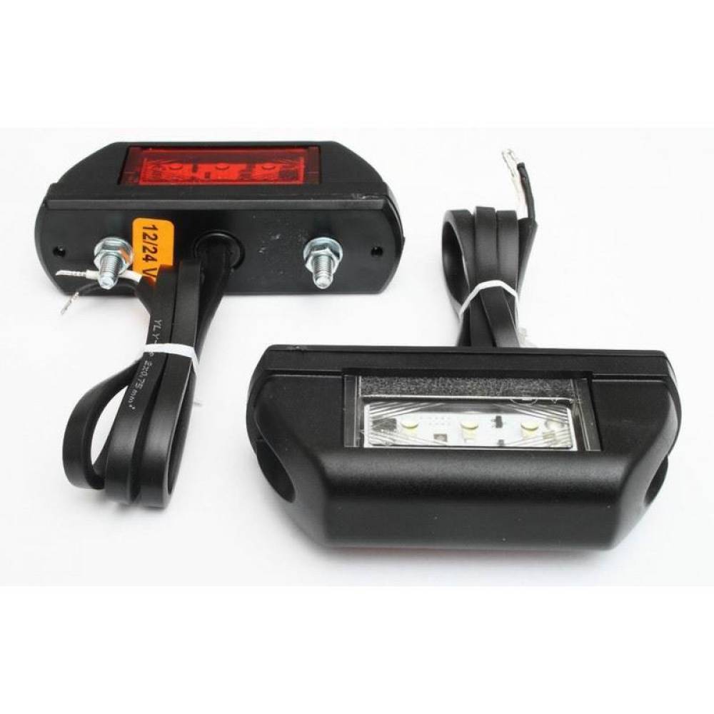 Lampa gabarit 93x30, LED, alb-rosie, LD 703 Horpol