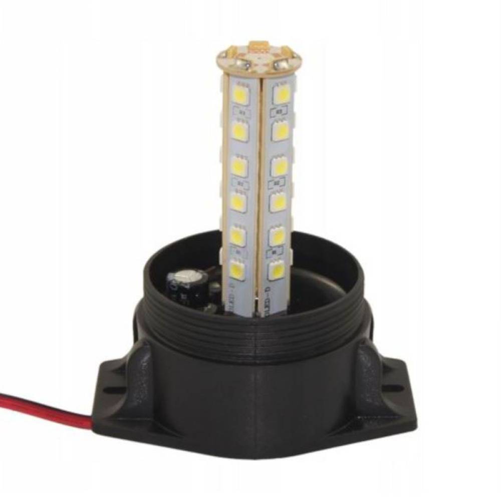 Girofar 12/24V, h131, prindere cu 2 suruburi, 30 LED-uri, CA 7505 Led, 247 Lighting