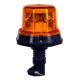 Girofar 12/24V, h196, 48 LED-uri, prindere cu tija flexi, 17W, LDO 2276 Horpol