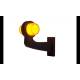 Lampa semnalizare cu brat lung 192mm, 18 LED-uri tip neon, clasa Hor102B, LKD 2607 Horpol