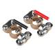 Set 2 borne acumulator cupru 12V, fixare rapida, 58963 Carmotion