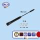 Antena tija 16cm, 3 adaptori, 4, 5, 6mm Premium Antenne XS Black 537.12 Alca Antena tija 16cm, 3 adaptori, 4, 5, 6mm Premium Antenne XS Black 537.12 Alca