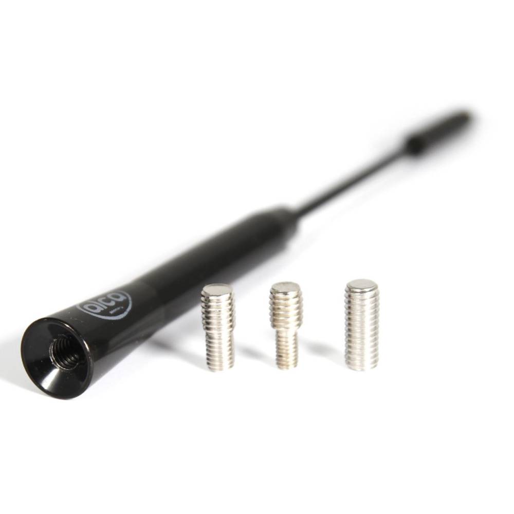 Antena tija 16cm, 3 adaptori, 4, 5, 6mm Premium Antenne XS Black 537.12 Alca Antena tija 16cm, 3 adaptori, 4, 5, 6mm Premium Antenne XS Black 537.12 Alca