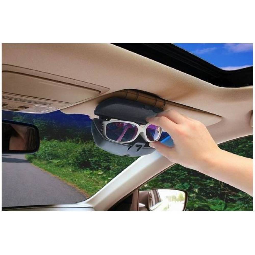 Suport ochelari, toc cu cleme pentru prins la parasolar 0382 Automax