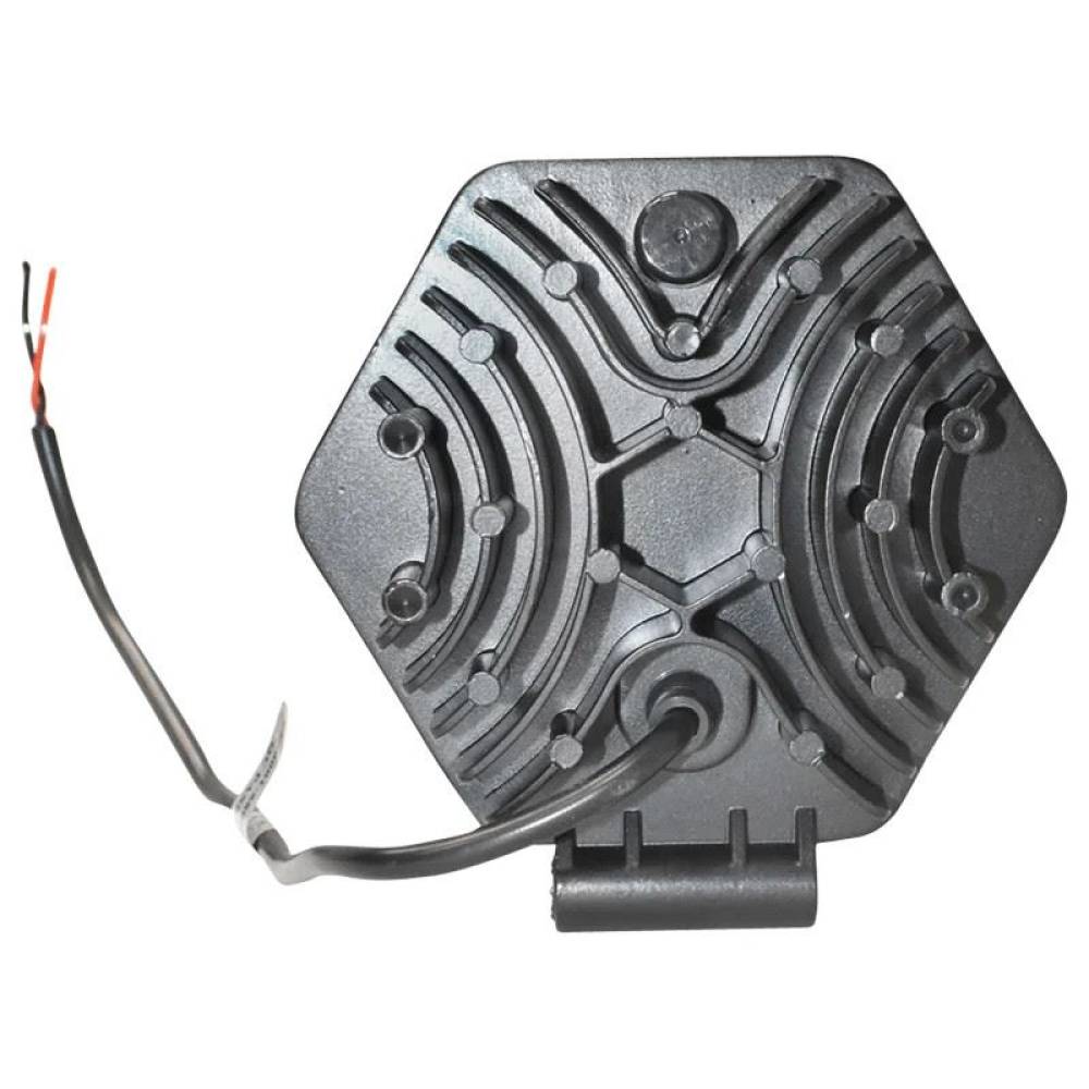 Proiector lucru 138x120, 16 LED-uri, 10-30V, 48W, 1778lm, spot, cu grilaj, BK69061f